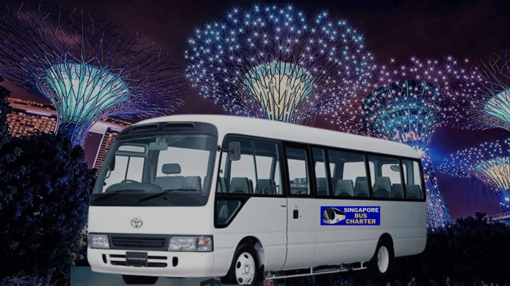 23 Seater Minibus Charter 1 23-seater bus charter in singapore, private transport charter with a driver
