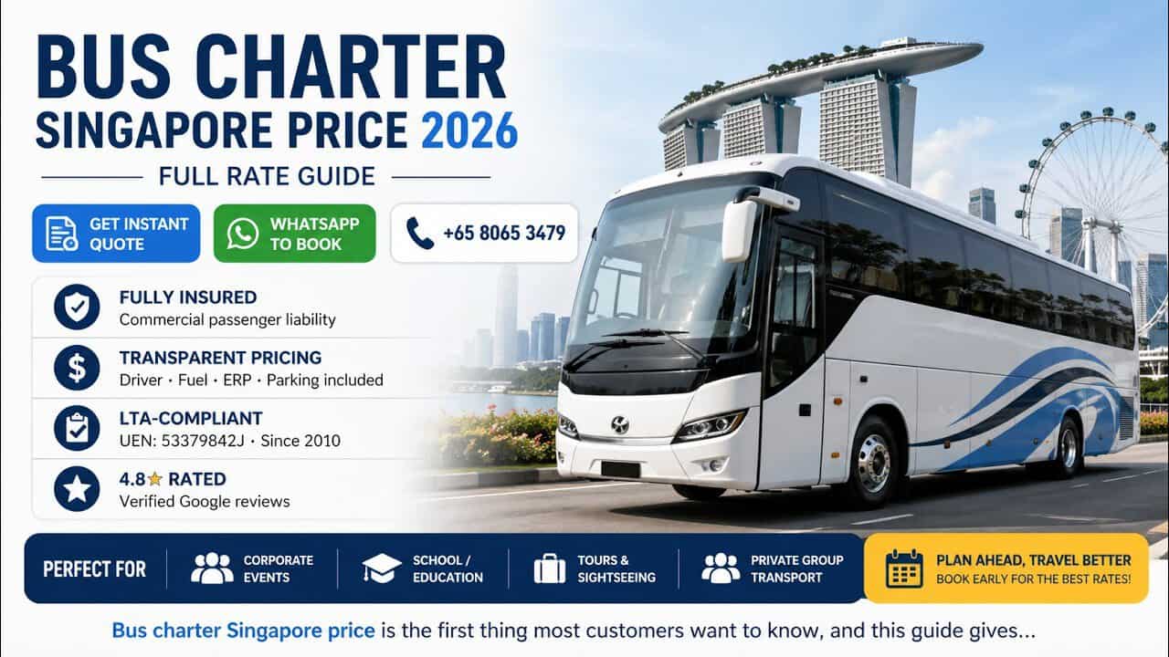 How to Plan Corporate Bus Charter for Company Dinner and Dance Singapore